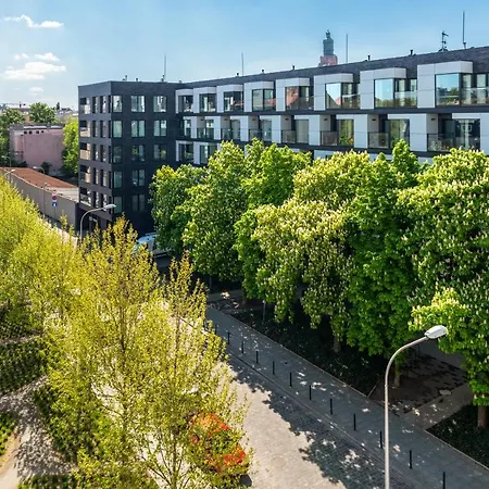 アパート Apartamenty-wroc Ksiecia Witolda ヴロツワフ